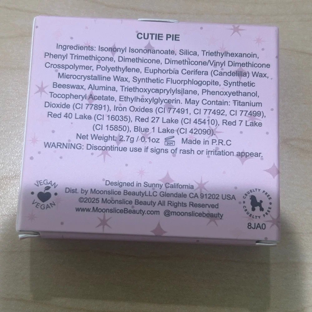 MOONSLICE BEAUTY Cream Blush ❤️